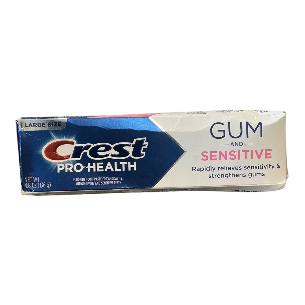 Crest - Pro-Health Gum and Sensitive Toothpaste (4.8 oz) Fluoride Care